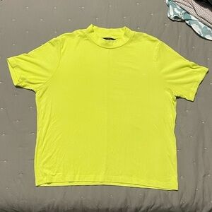 Banana Republic Women Short Sleeves Shirt Size L